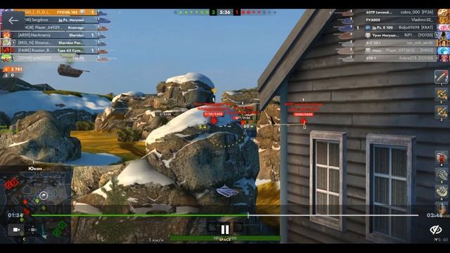 FV215b 183, Юкон, 05.09.2025 21-30, Гравитация, встречный