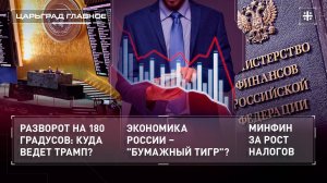Разворот на 180 градусов: куда ведет Трамп? Экономика России – "бумажный тигр"?