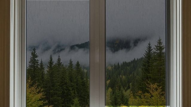 Звук природы для сна. Дождь. Природа. Дождь без грома. Релакс 1 час