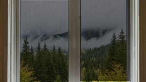 Звук природы для сна. Дождь. Природа. Дождь без грома. Релакс 1 час