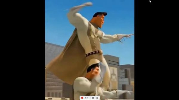 мачо мен танцует