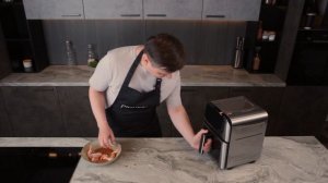 Куриные крылышки барбекю в аэрогриле Pioneer SM525D