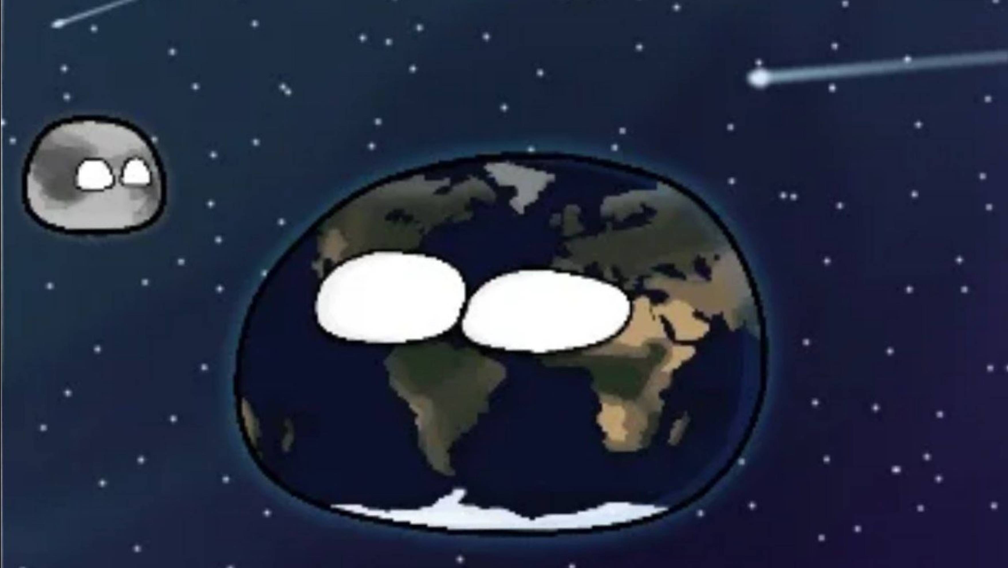 Planetballs Nº2|Типичный разговор Земли и Луны