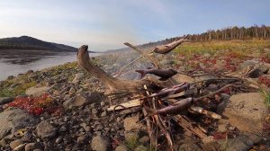 Рыбалка На Реке. Поиск Хариуса.