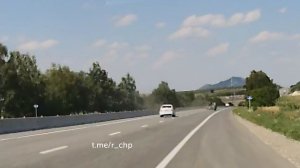 ДТП на трассе Минводы- Кисловодск "Сольное выступление на фоне горного пейзажа"