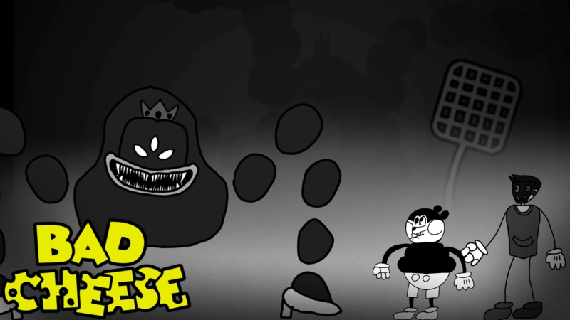 Я ПОПАЛ МУЛЬТФИЛЬМ 20 ВЕКА, я прохожу игру Bad Cheese #1, #Bad_cheese #horror