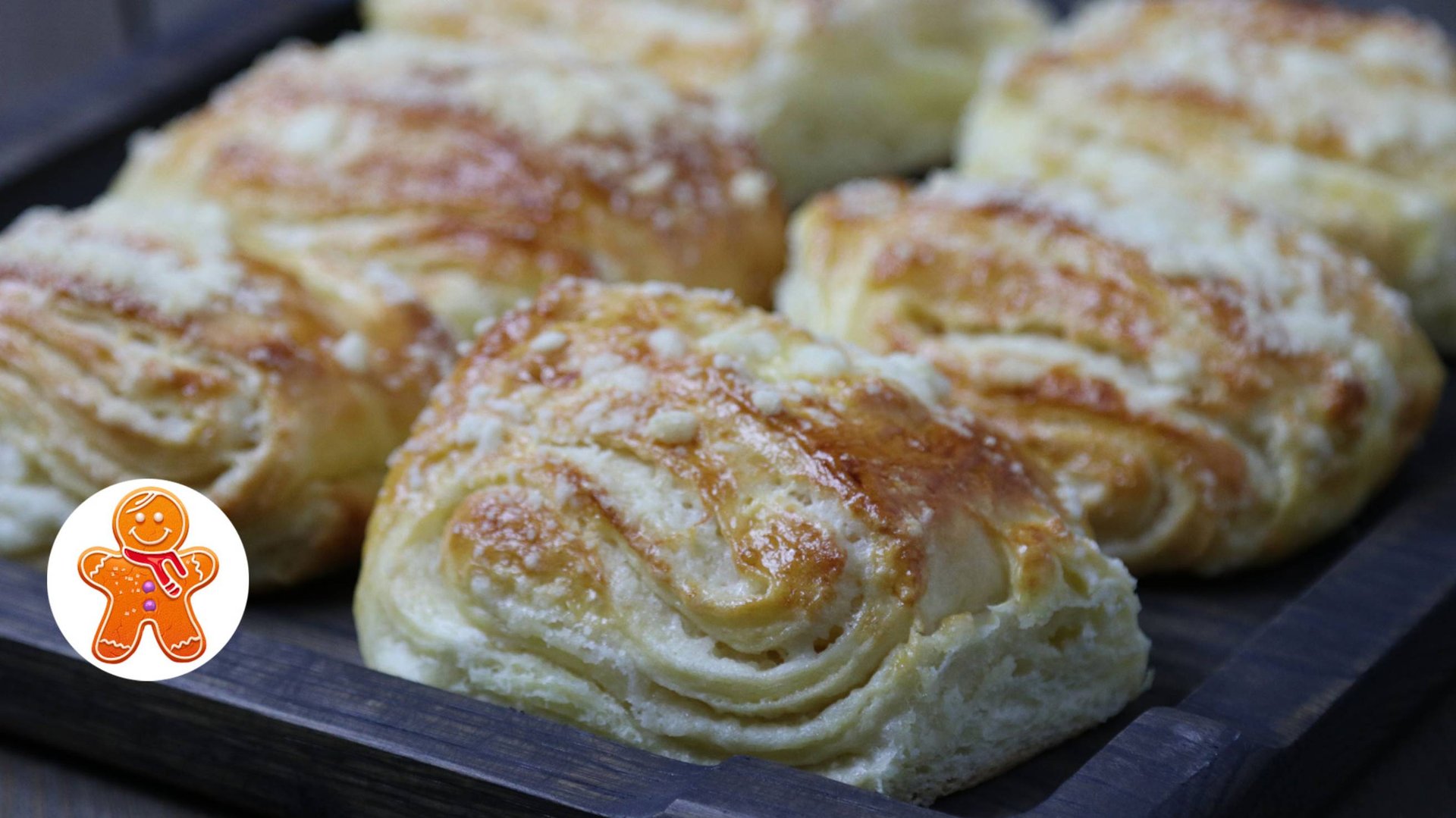 Домашние слоёные булочки ✧ Простой рецепт смотреть онлайн