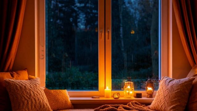 Звук природы для сна. Природа. Дождь. Сильный дождь с громом за окном смотреть онлайн