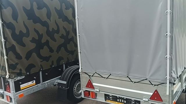 Прицеп ОСА 3028S1, высокий тент 1500 мм