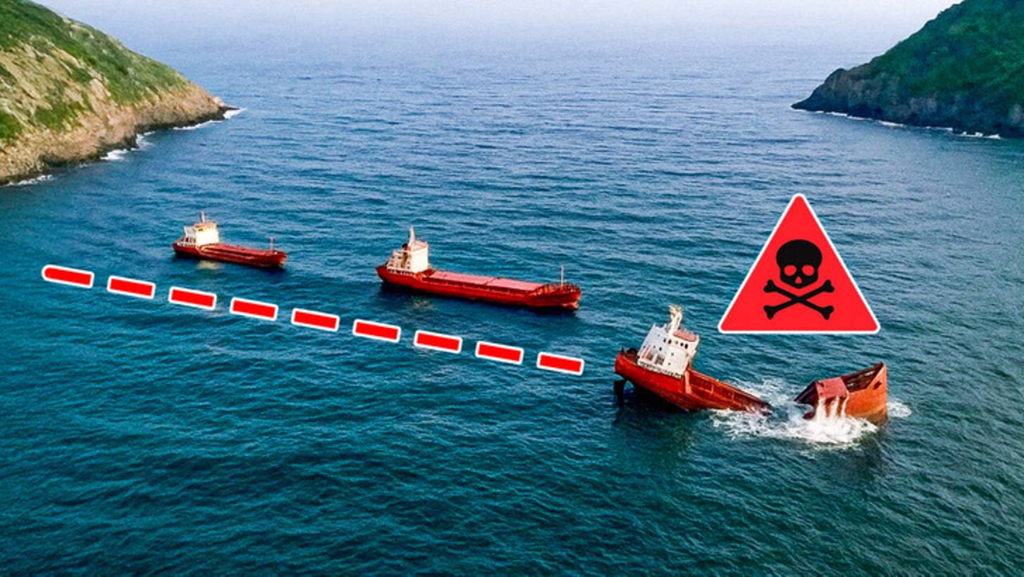 Корабли избегают северной части Тихого океана 🚢 В чём скрытая опасность? 🌊😱 смотреть онлайн