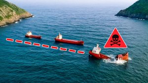 Корабли избегают северной части Тихого океана 🚢 В чём скрытая опасность? 🌊😱