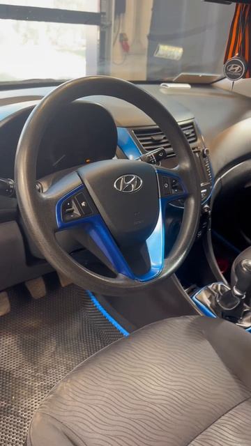 Hyundai Solaris I. Перетяжка руля смотреть онлайн