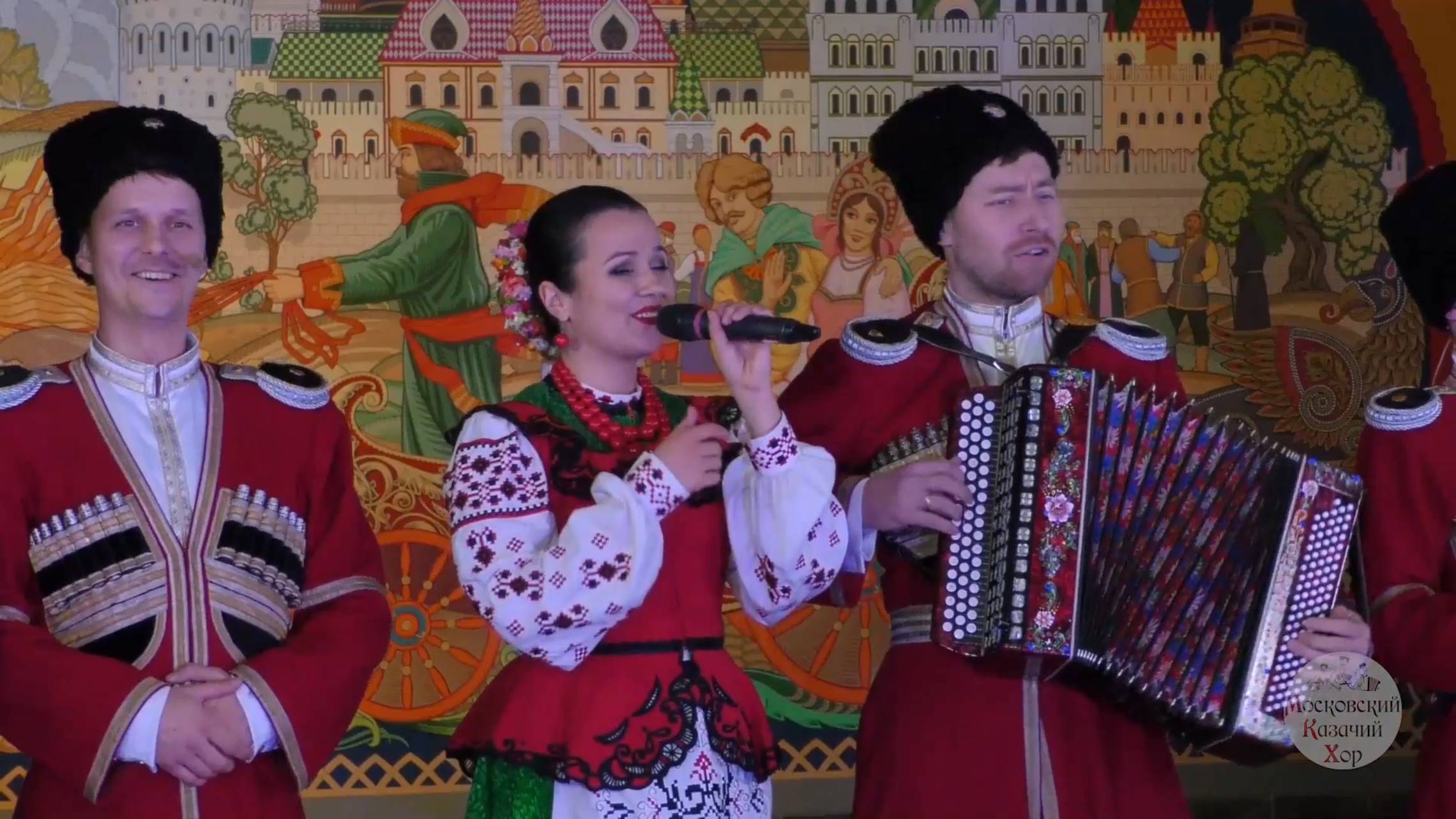 Песня «Ой, ты Галю», исполняет Московский казачий хор смотреть онлайн