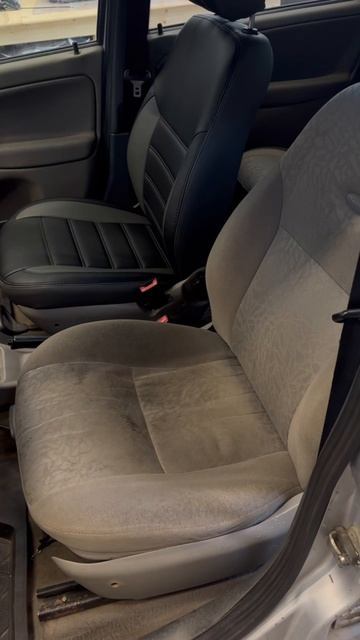 Lada Kalina. Авточехлы, перетяжка ручки и юбки кпп смотреть онлайн