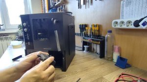 Кофемашина Bosch чистка диспенсера (течёт только из одного носика)