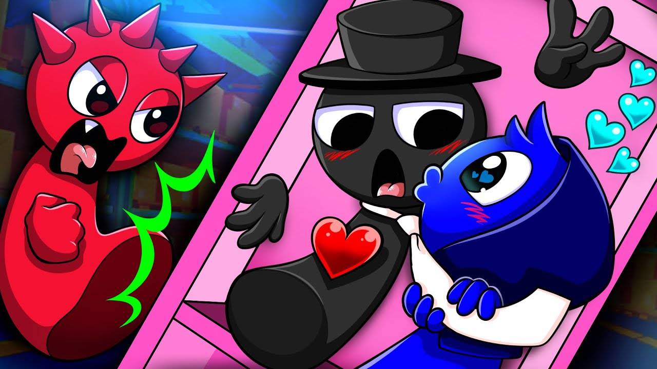 Спрунки из суперсемейки - Джевин Икс Блэк прячутся в шкафу?! | Анимация Спрунки из Суперсемейки смотреть онлайн