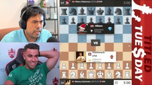 Невероятная МЯСОРУБКА! Матвей Гальченко - Хикару Накамура 23.09.2025