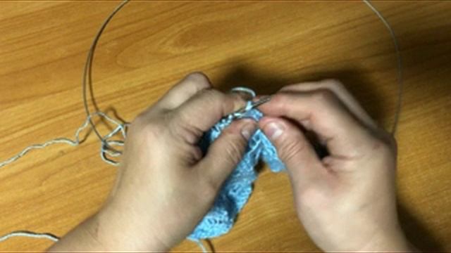 Интересный ажурный узор спицами для вас смотреть онлайн