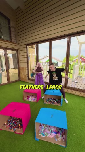 Перья или лего!