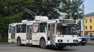 Троллейбус БКМ-20101 БТРМ-4133. Покатушки по Барнаулу.