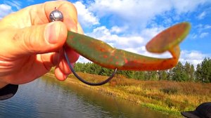 Трофейная ЩУКА на приманку 4 дюйма! Рыбалка на Спиннинг 2025!