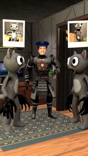 Кто из Медведей Двойник? - Помоги Лин Ганг Меха Самураю