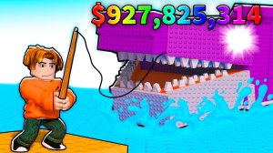 Я Потратил 927,825,314$ Чтобы Поймать САМУЮ БОЛЬШУЮ РЫБУ😱 Fish It в Роблокс