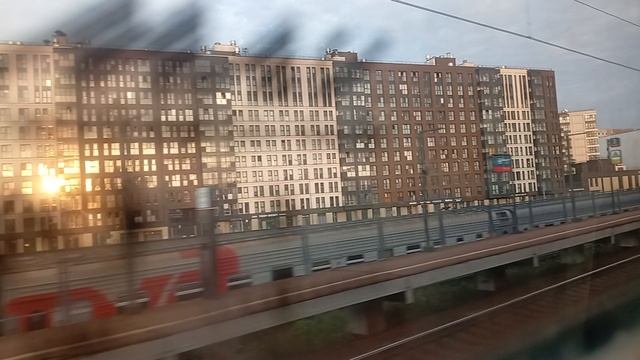 от витебский вокзал до проспект Славы в посёлке смотреть онлайн