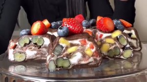 РУЛЕТ без выпечки, к чаю...🍰🍫☕😋