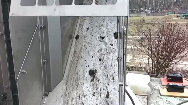 Запуск шнекового сепаратора для обезвоживания избыточного активного ила К