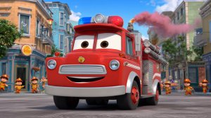 ДОБРАЯ ПЕСЕНКА ПРО СПАСАТЕЛЕЙ И ПОЖАРНУЮ МАШИНУ  МУЛЬТИК ПРО МАШИНКИ