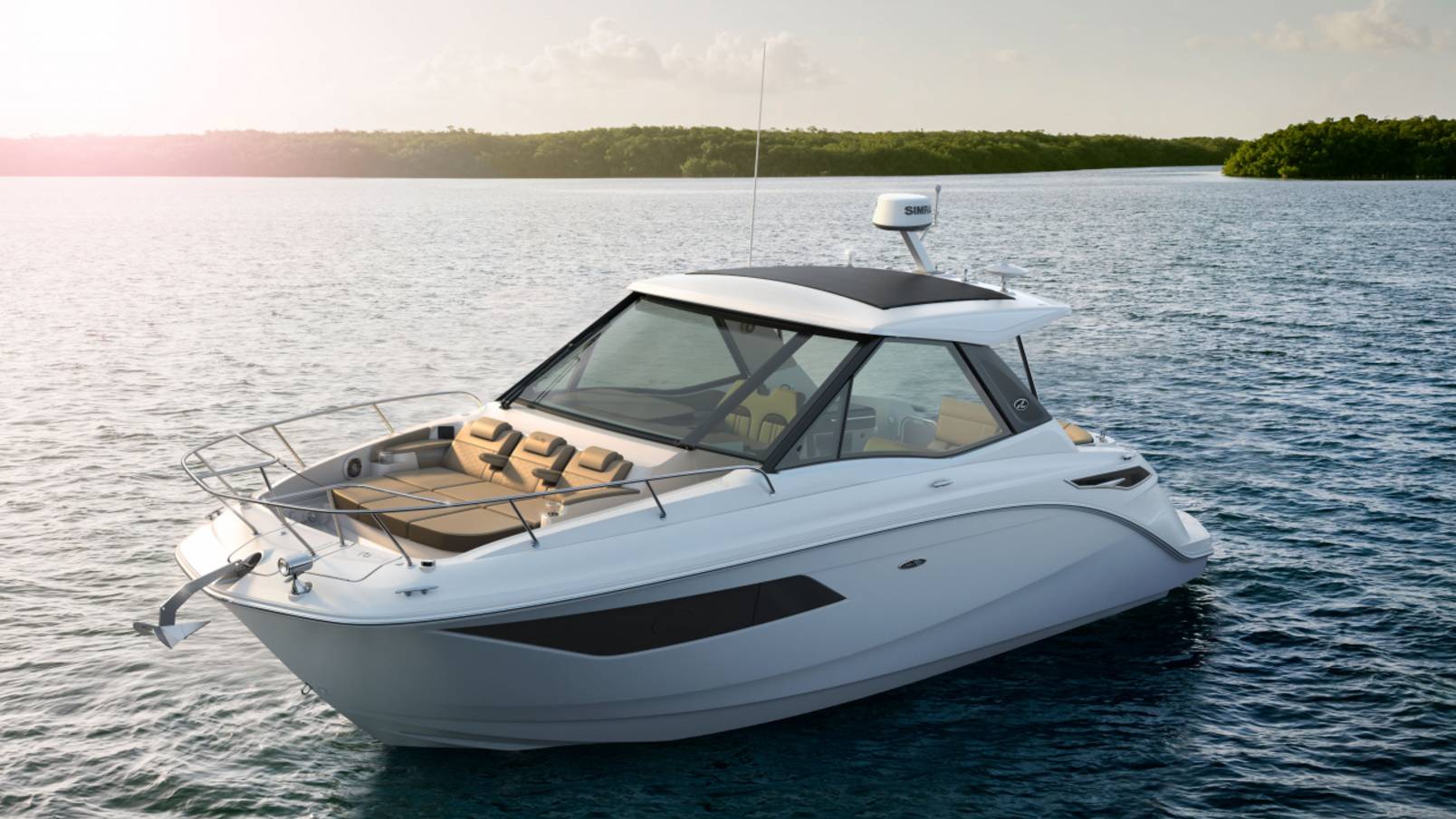 Обзор катера Sea Ray Sundancer 320 Coupe на boot Dusseldorf смотреть онлайн
