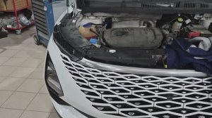 ●Датчик наружной температуры воздуха ● Омода С5 ● Показываю где находится