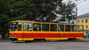 Трамвай Tatra T6B5SU-3178. Покатушки по Барнаулу. Звуки ТИСУ.