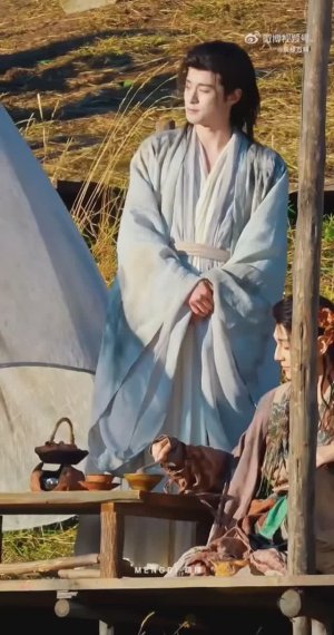 Съемки дорамы «Живите долго и процветайте» (Вознесение соленой рыбы). Ван Хэ Ди / Дилан Ван