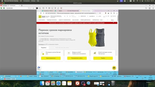 Ввод в оборот маркировок вручную в Честном знаке смотреть онлайн