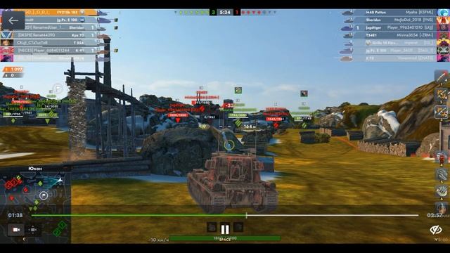 FV215b 183, Юкон, 06.09.2025 00-02, Гравитация, встречный