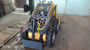 Модификация погрузчика Лыткаринец П300 с цепью внутри кузова