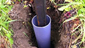 Как установить ЗАБОРНЫЙ СТОЛБ НА ВЕКА