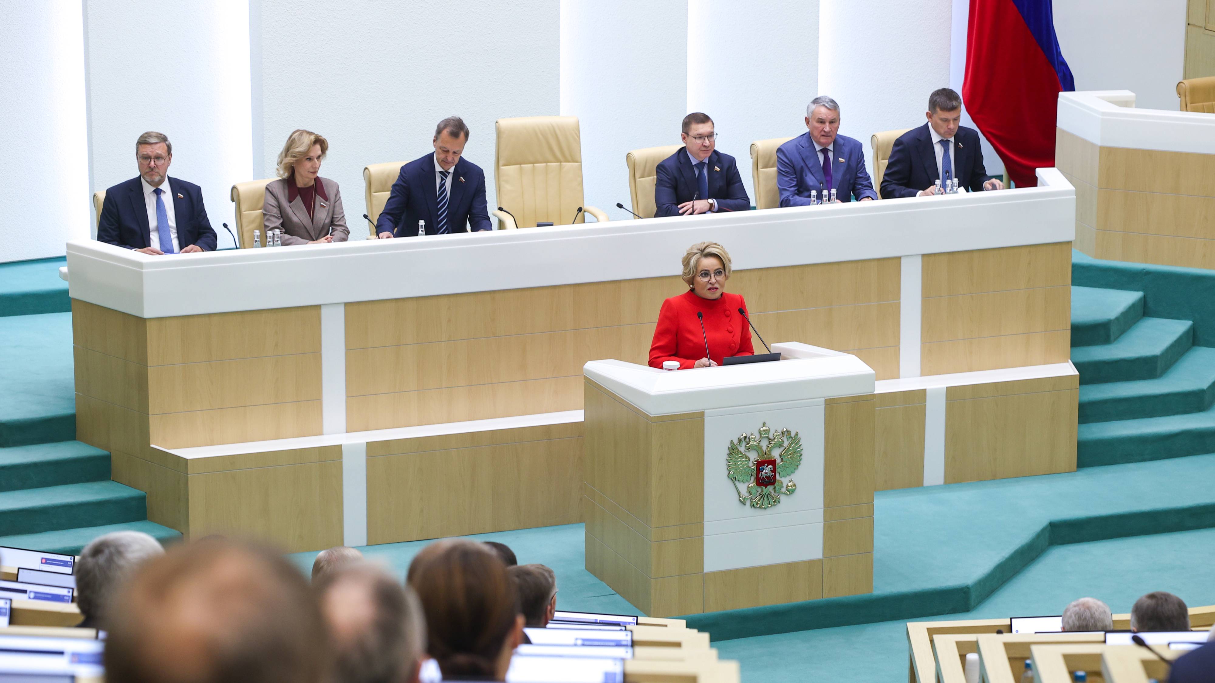 Выступление Валентины Матвиенко на открытии осенней сессии 2025 года смотреть онлайн