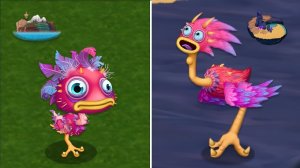 Стравок - Юный/Взрослый Все Песни и Анимации (My Singing Monsters Dawn Of Fire)