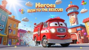 ДОБРАЯ ПЕСЕНКА ПРО СПАСАТЕЛЕЙ И ПОЖАРНУЮ МАШИНУ  МУЛЬТИК ПРО МАШИНКИ ПЕСНИ И МУЛЬТФИЛЬМЫ