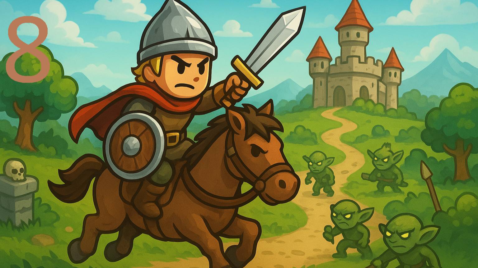 #8 Kingdom rush прохождение. Храм гроз. смотреть онлайн