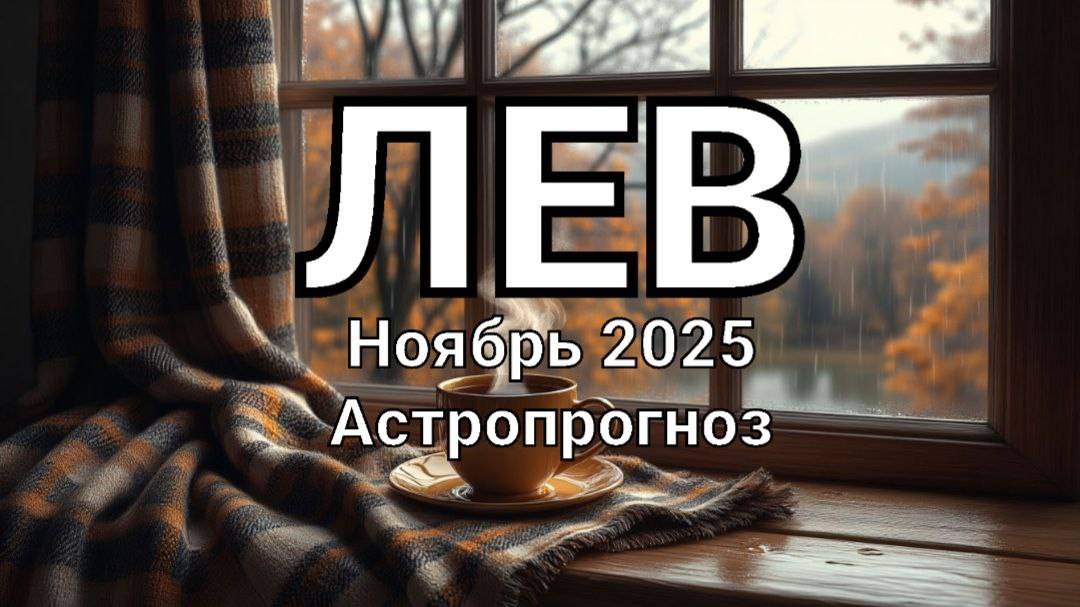 ЛЕВ. Ноябрь 2025 год. Астропрогноз смотреть онлайн