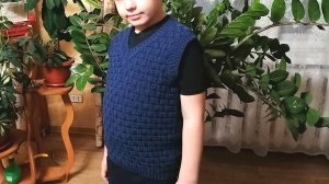 Жилет на мальчика // Обзор// Краткое описание