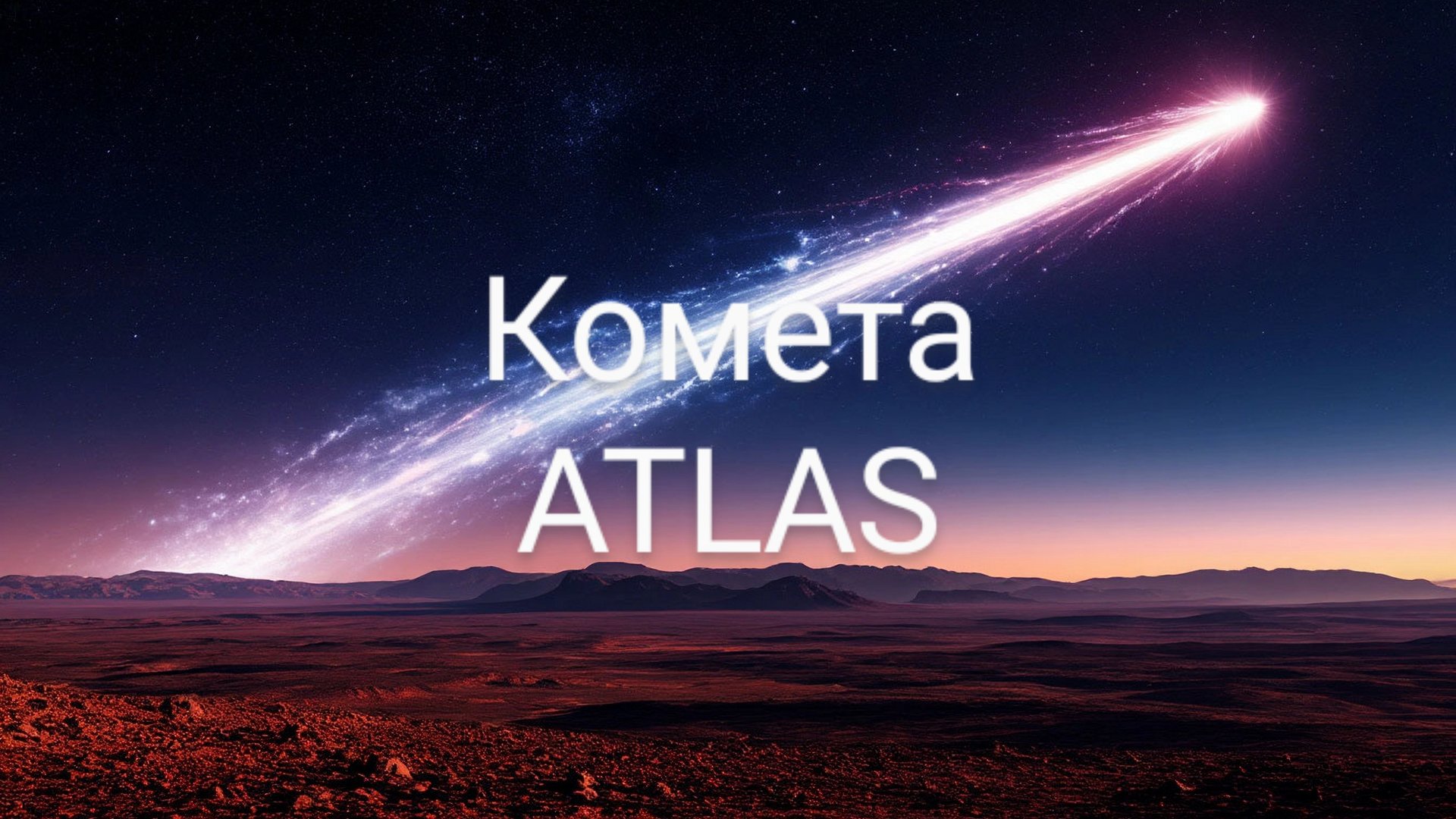 Комета Атлас / Комета Atlas / последние новости о комете / музыка Шансон / Инопланетяне / смотреть онлайн