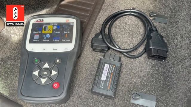 Как проходит регистрация OBDll (_прописка_) датчиков давления в шинах. Коротко.