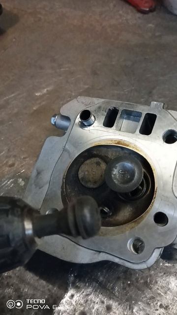 Притирка клапанов на двигателе лефан и им подобных.