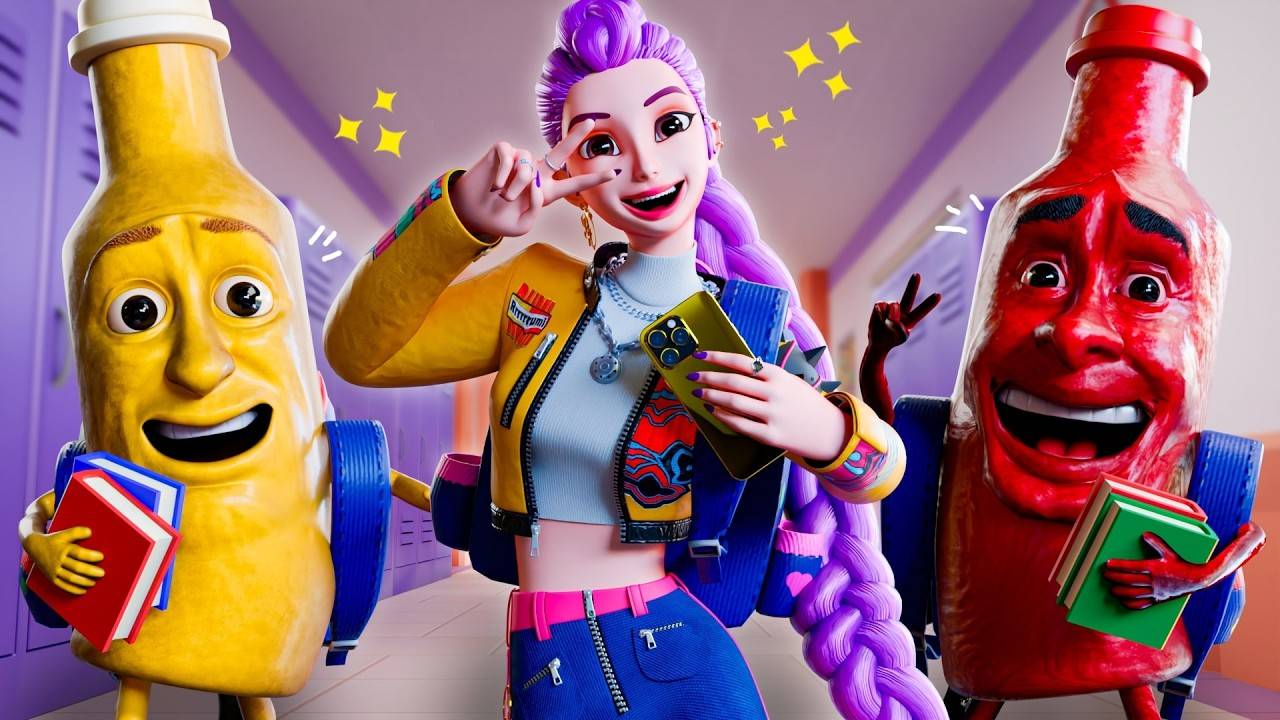 РУМИ НОВЫЙ УЧИТЕЛЬ! KPop Demon Hunters анимации смотреть онлайн