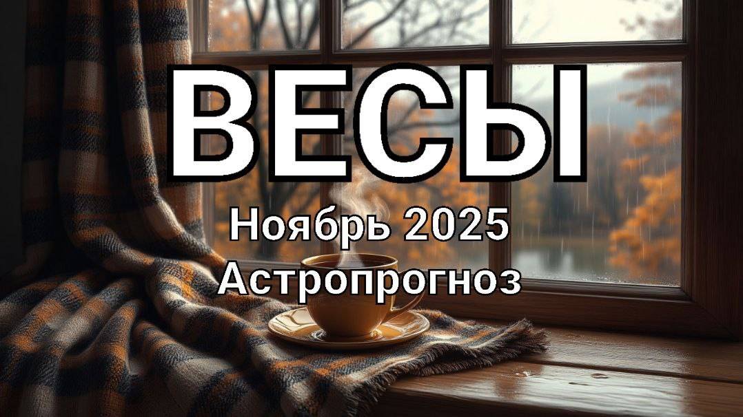 ВЕСЫ. Ноябрь 2025 год. Астропрогноз смотреть онлайн